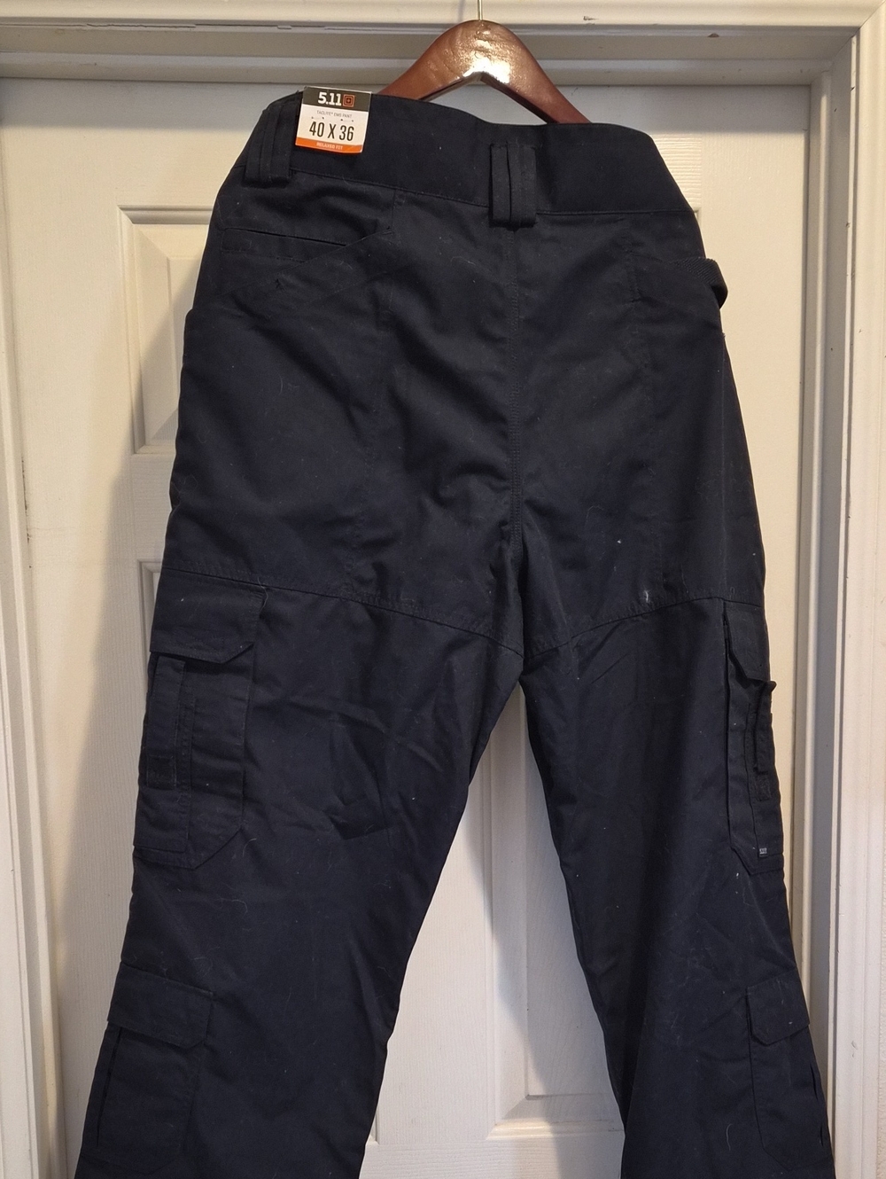 5.11 Tactical Men's Black Cargo Pants with Utility Pockets